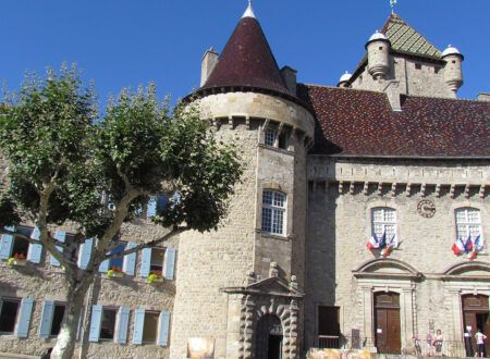 Le château d'Aubenas